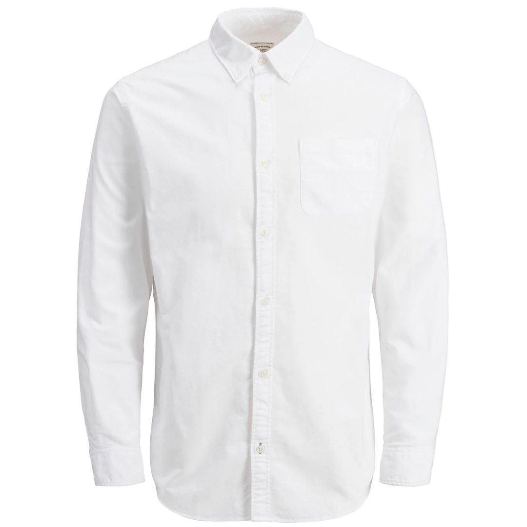 J&J Bela Muška Košulja JWHCLASSIC OXFORD SHIRT L/S